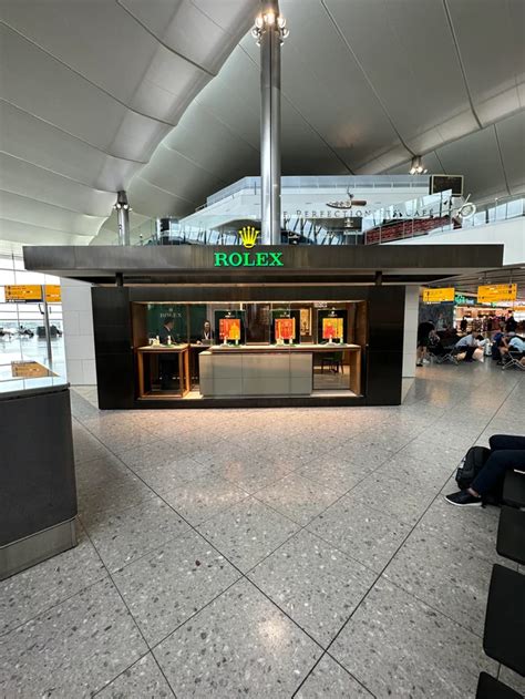 rolex heathrow terminal 5.